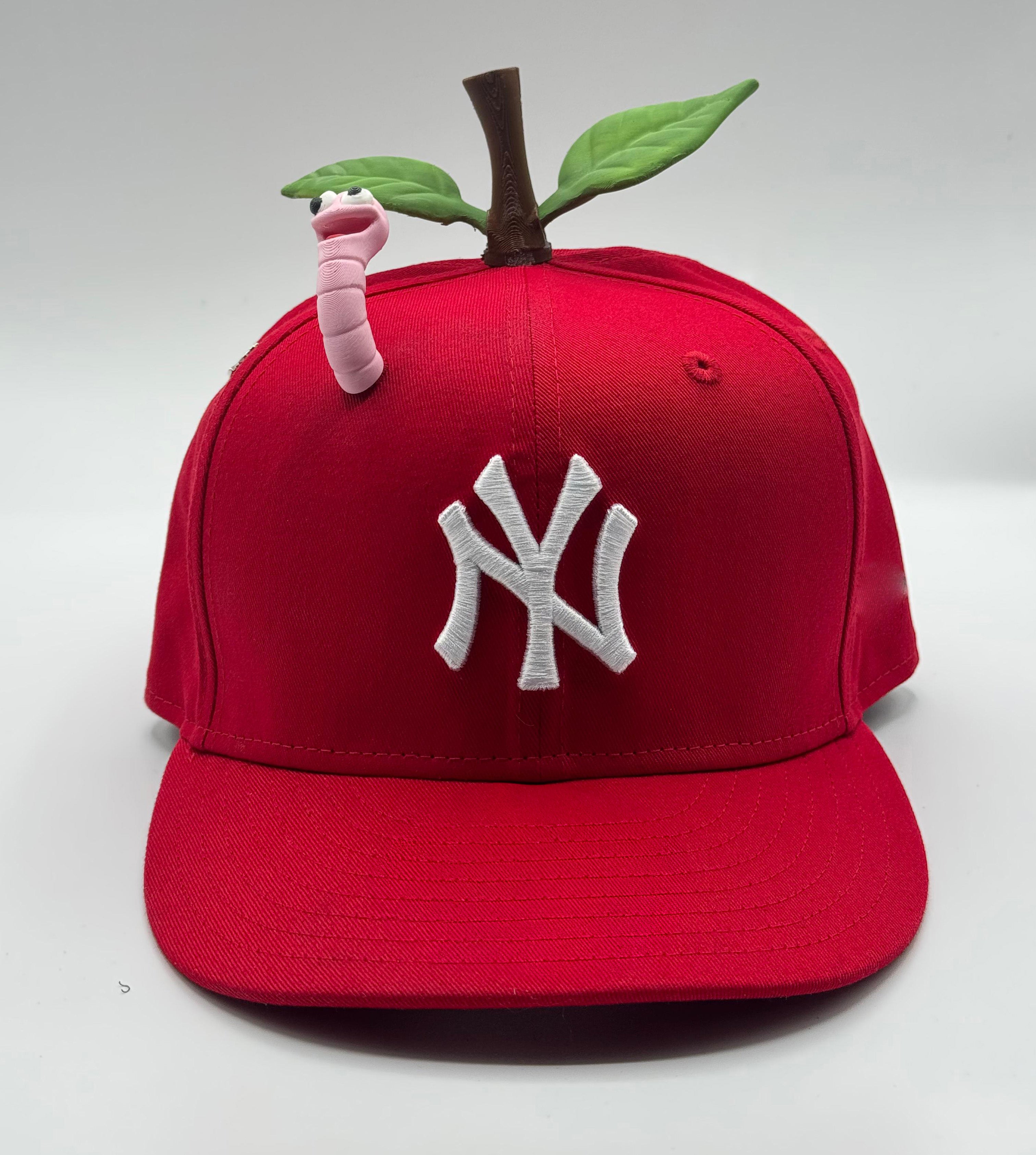 BIG Apple Snapback / RED – COWBOY HATS