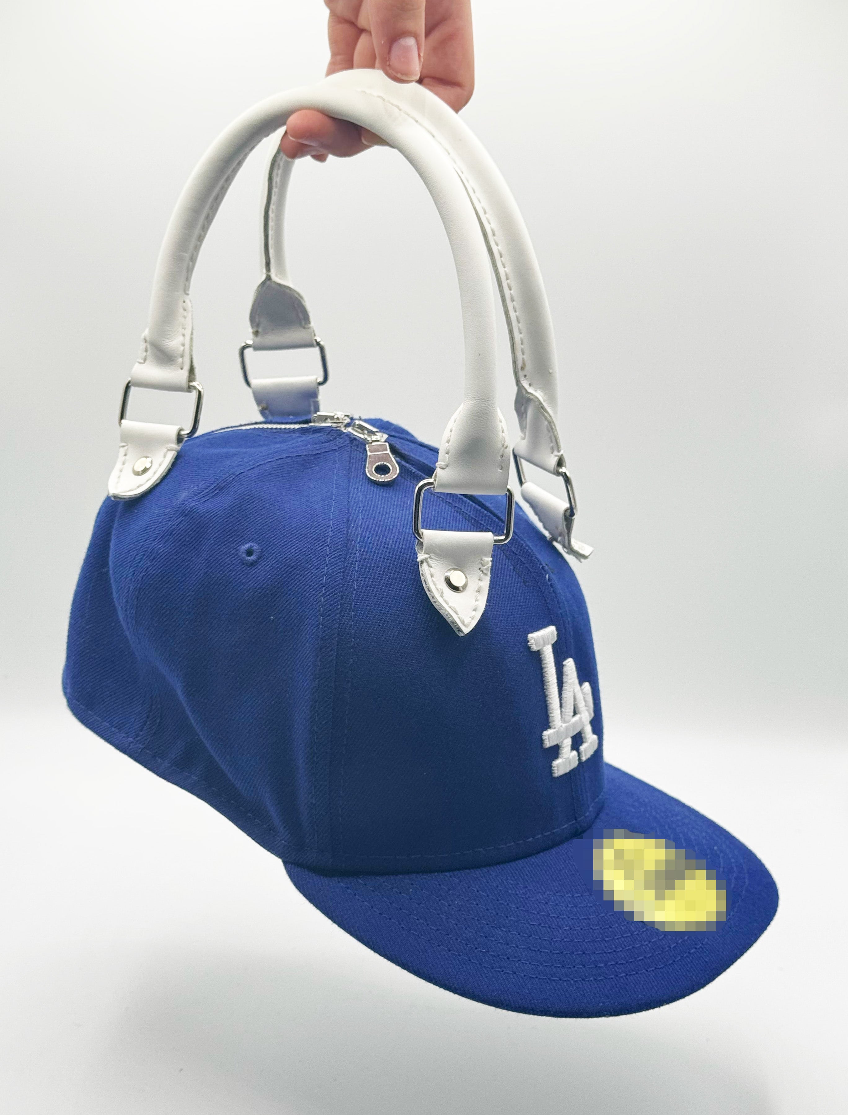 LA Cap Bag / Blue / White Handels