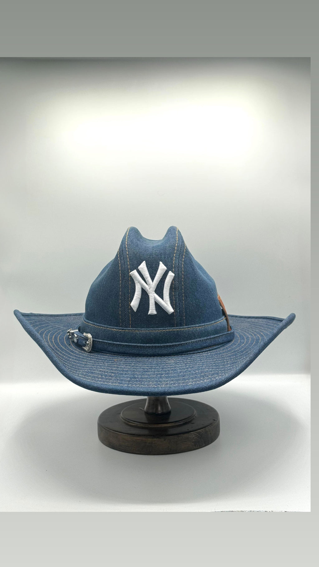 Custom COWBOY HAT / Denim  / NY