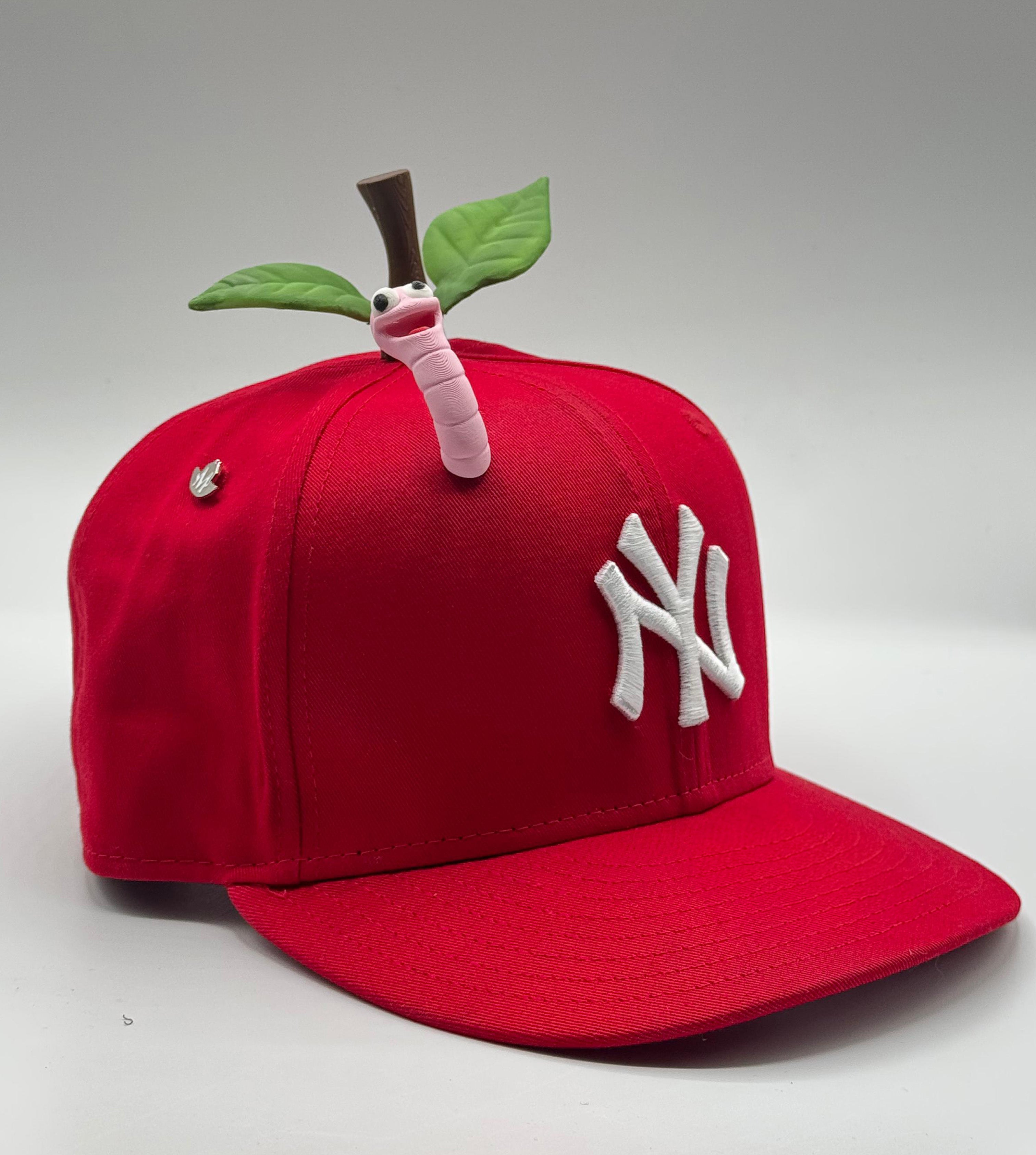 BIG Apple Snapback / RED – COWBOY HATS