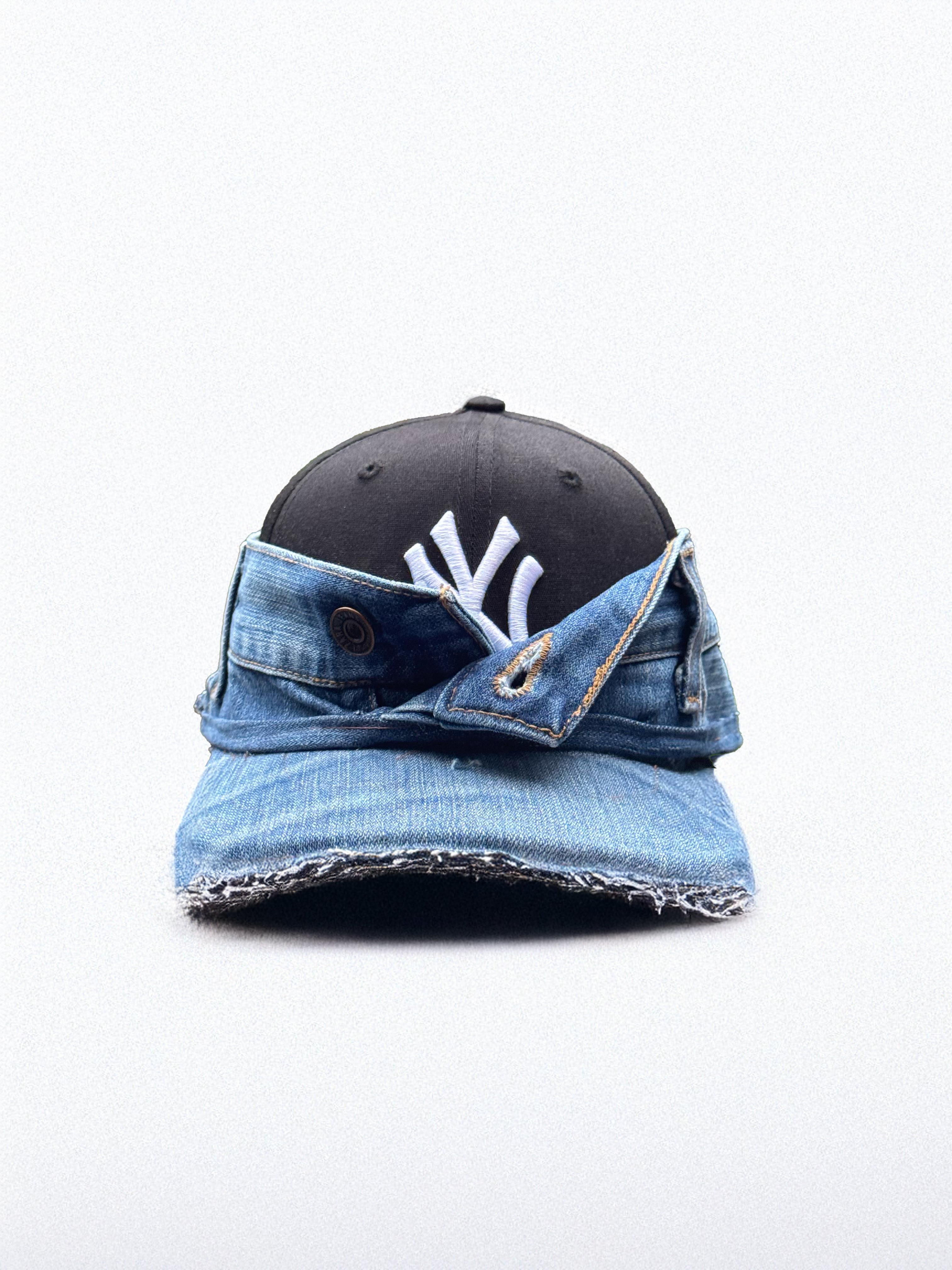VINTAGE DENIM Snapback / BLACK