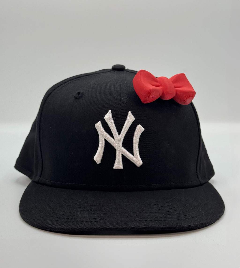 CAP PINS / RED BOW