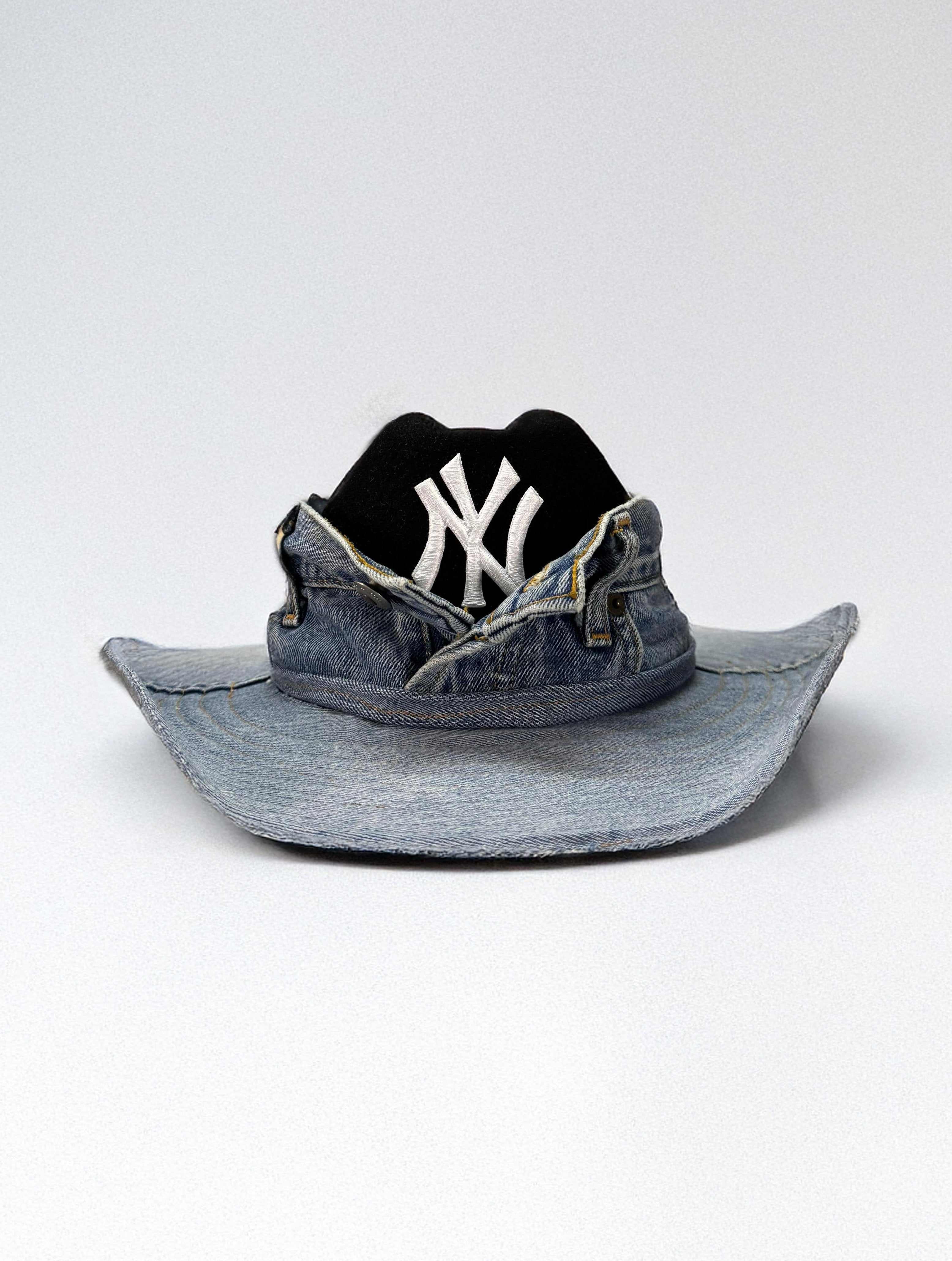 Cowboy Hat / Denim NY Black