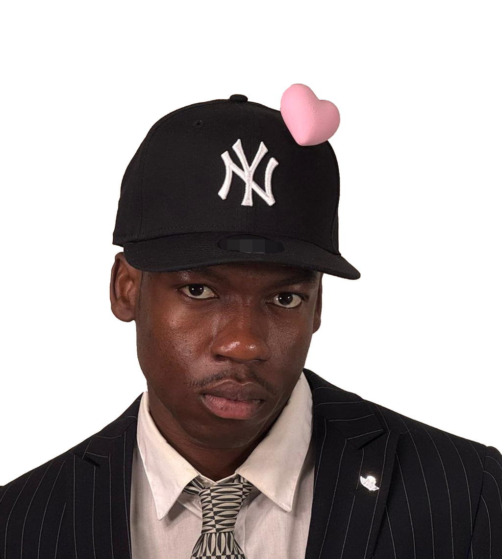 CAP PINS / HEART RED