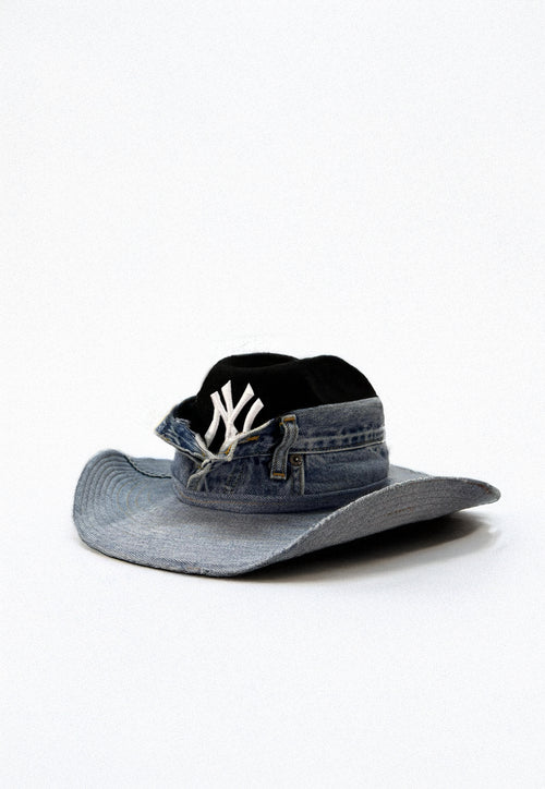 NWT Denim Cowgirl Hat Women main image 4