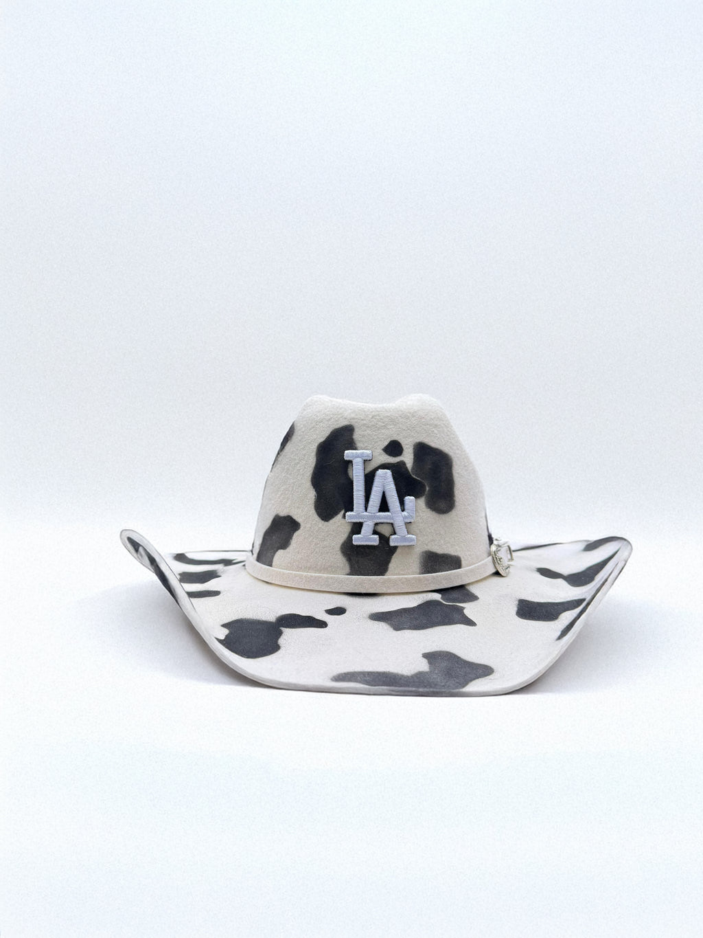 Cowboy Hat / LA COW Black / Brown Lining