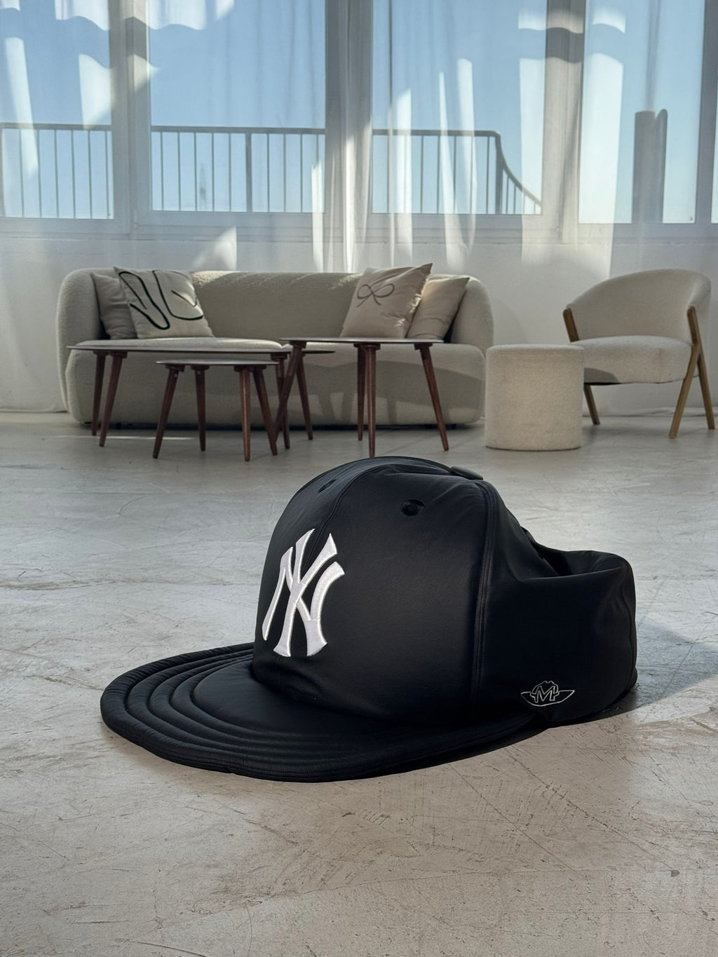 CUSTOM BEAN BAG  - Black CANVAS / CUSTOM LOGO