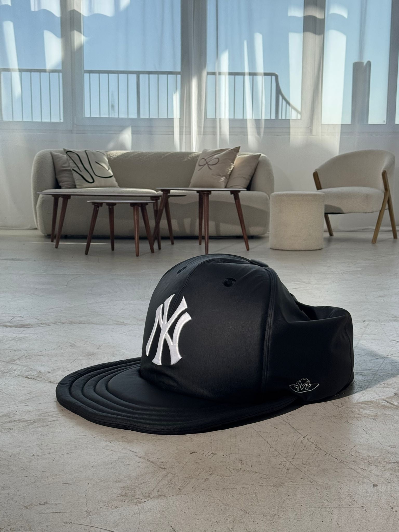 CUSTOM BEAN BAG  - Black CANVAS / CUSTOM LOGO