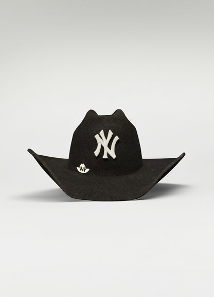 NEW YORK Cowboy Hat / BLACK /