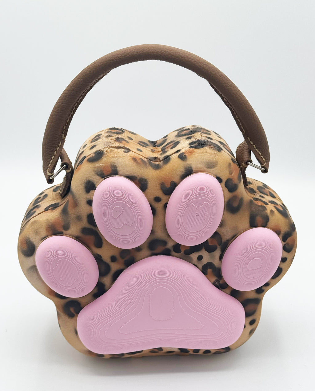 THE PAW BAG / Leo Pattern / Brown Handel