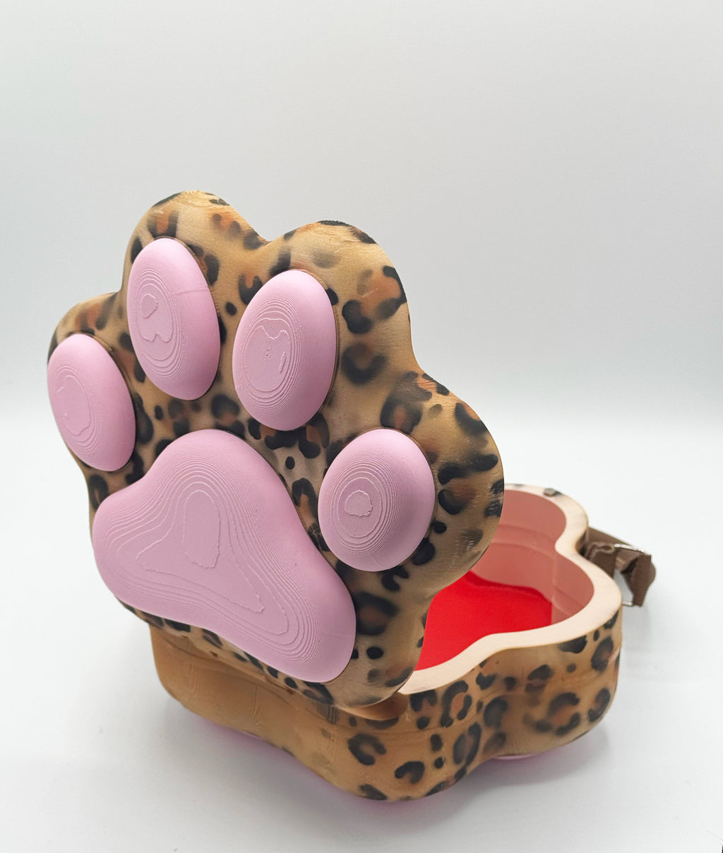 THE PAW BAG / Leo Pattern / Brown Handel