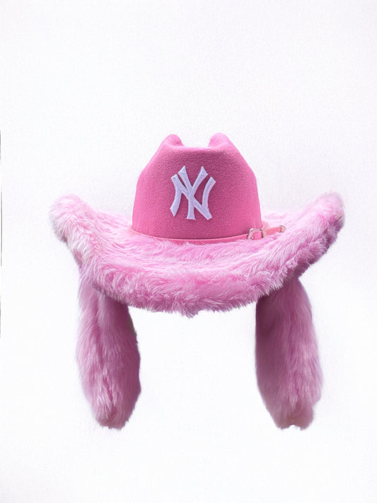 Cowboy Hat / PINK NY FUR