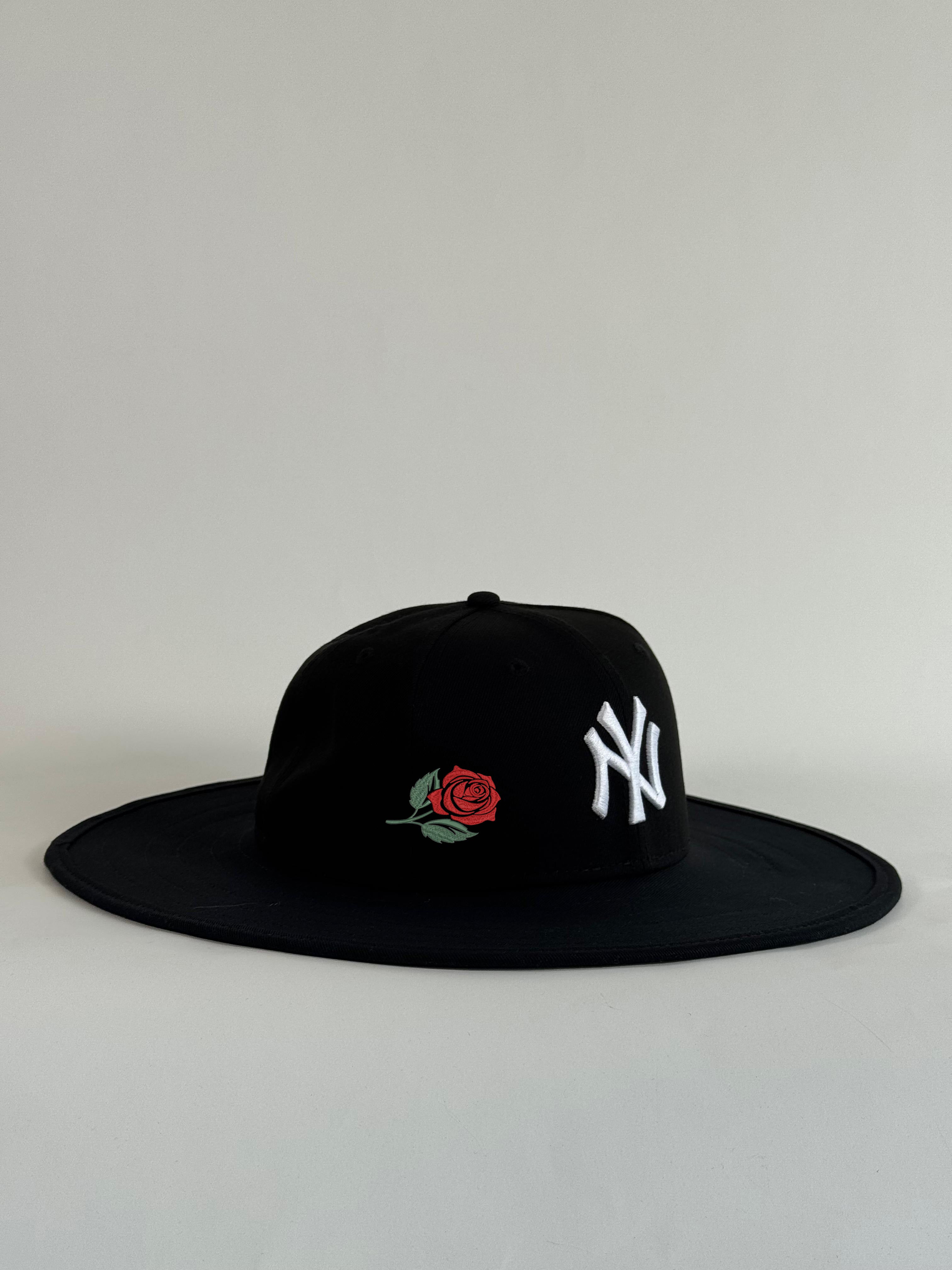 Custom Fitted 360 / Black / NY / Rose