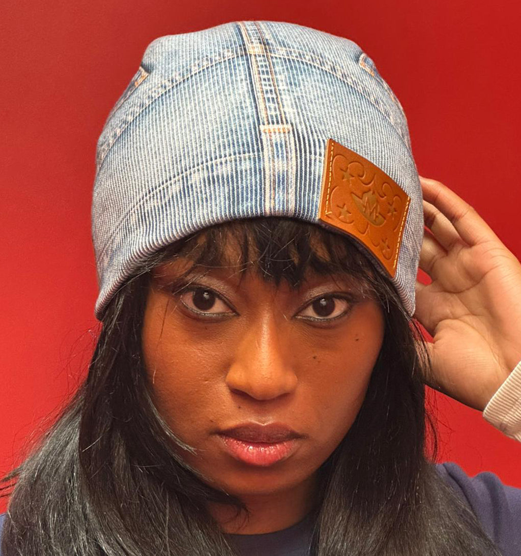 DENIM BEANIE