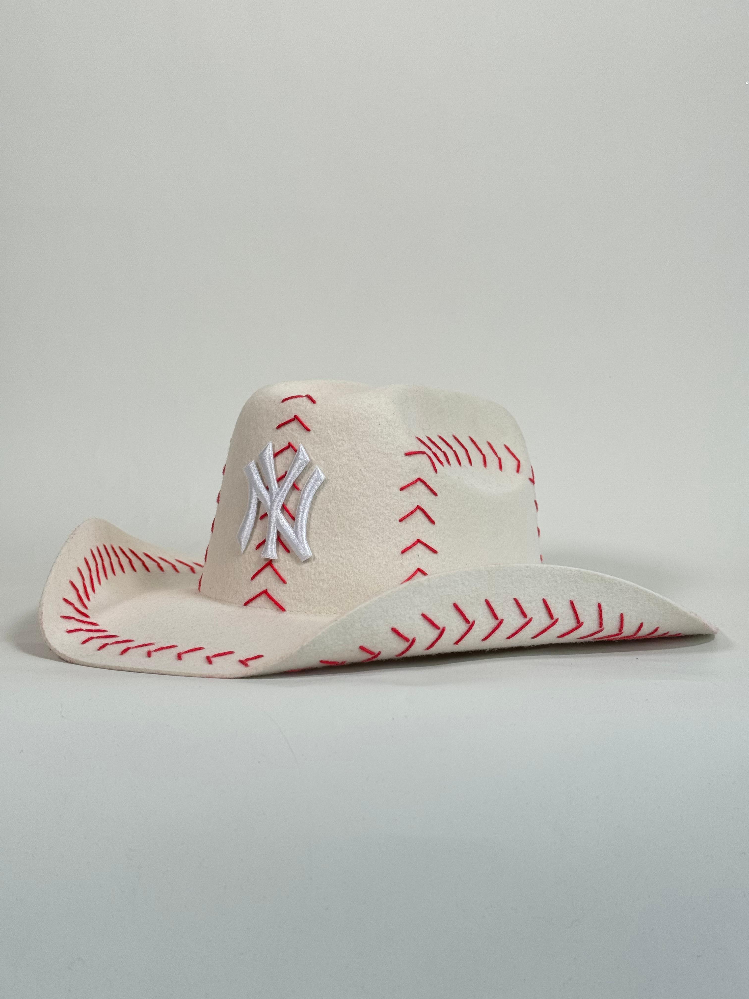 Custom Cowboy hat / NY / Baseball  /