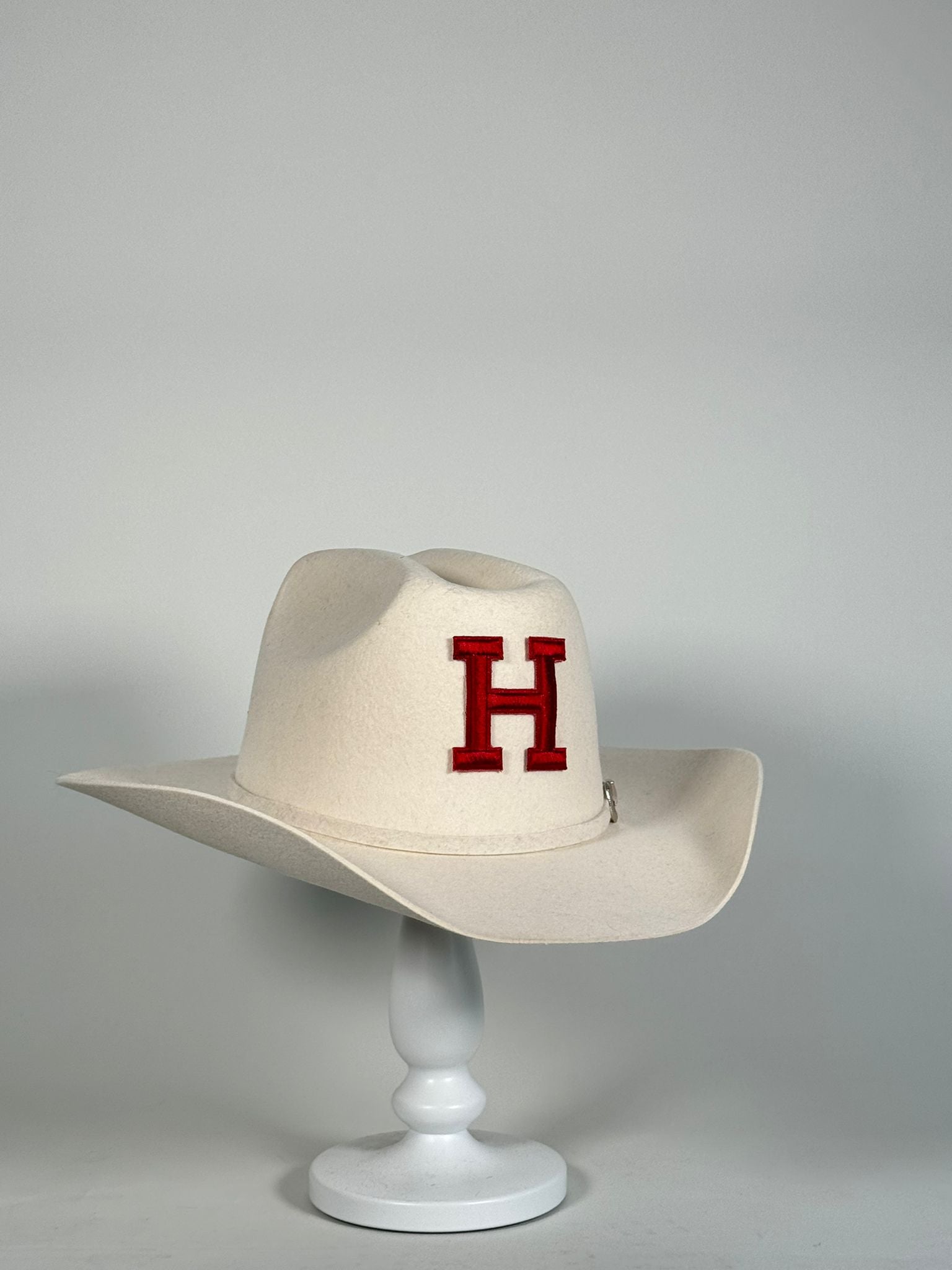 Custom COWBOY HAT / White / H /