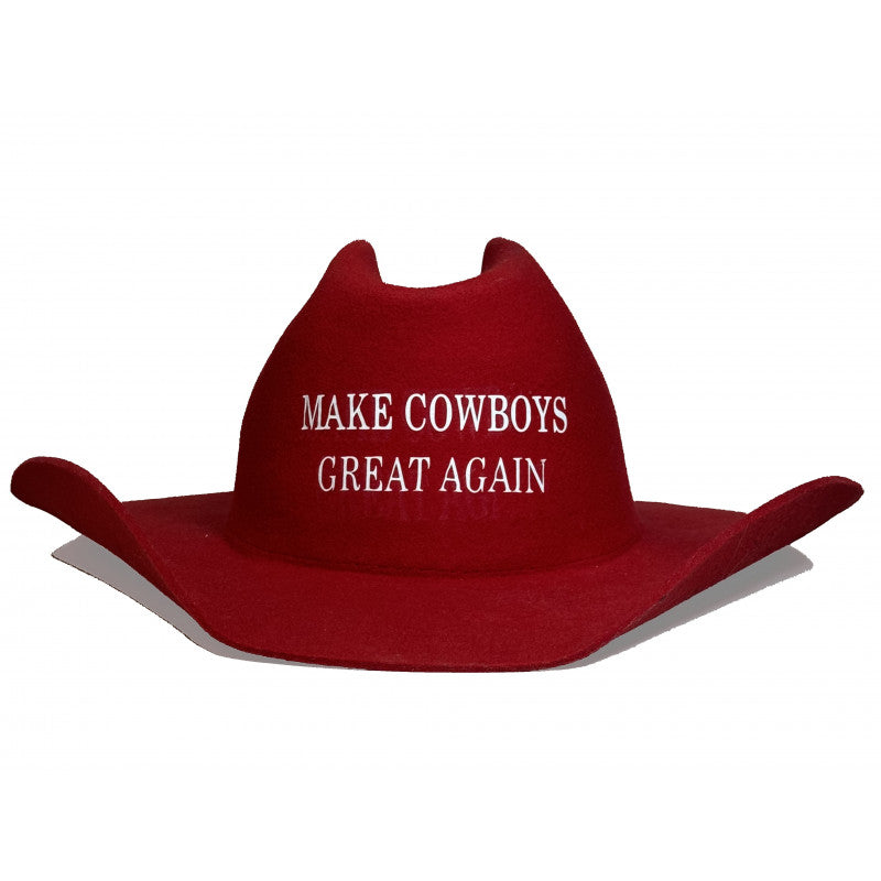 Cowboy Hat / Red Make Cowboys Great Again