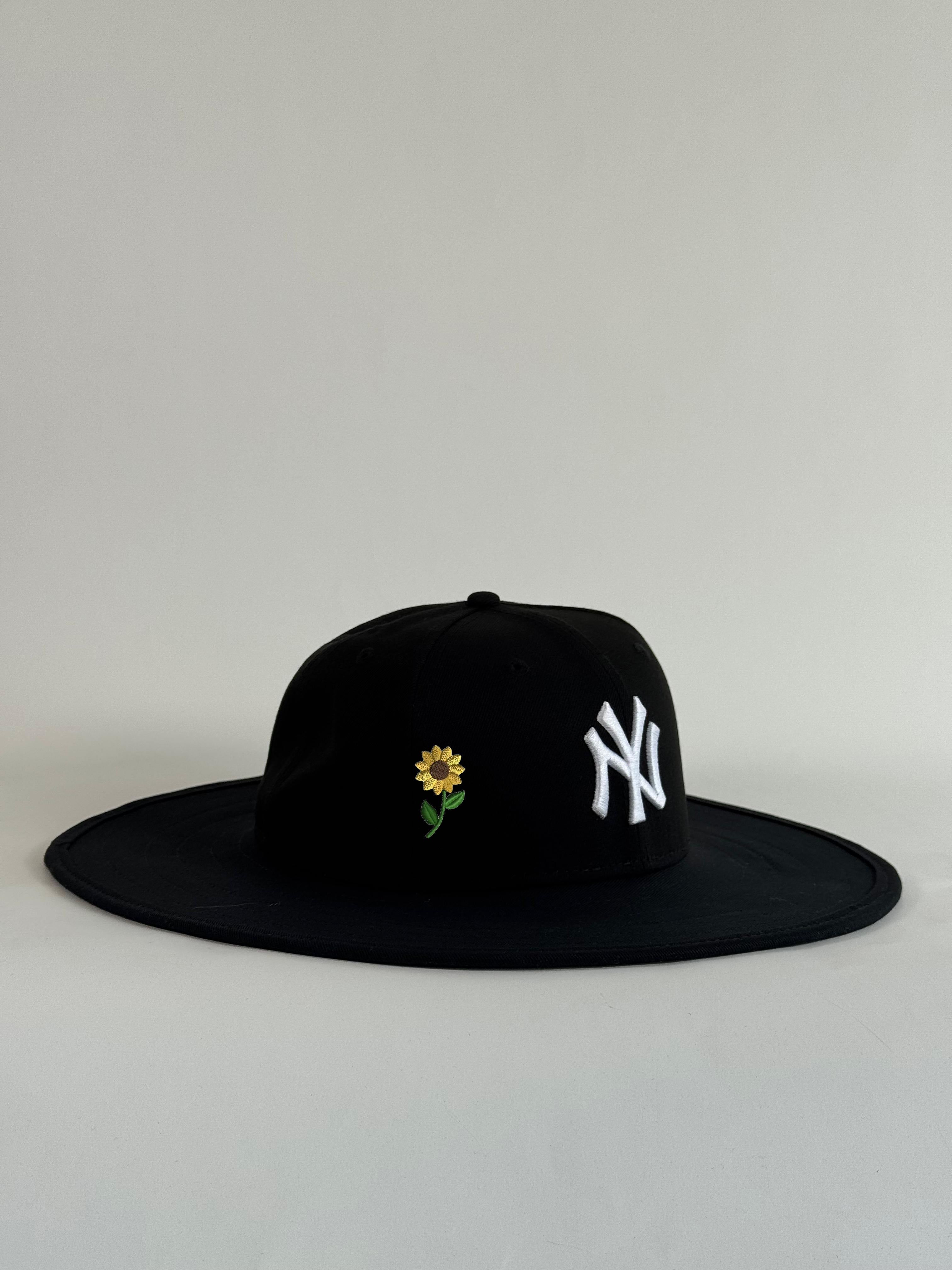 Custom Fitted 360 / Black /LA/ Sunflower